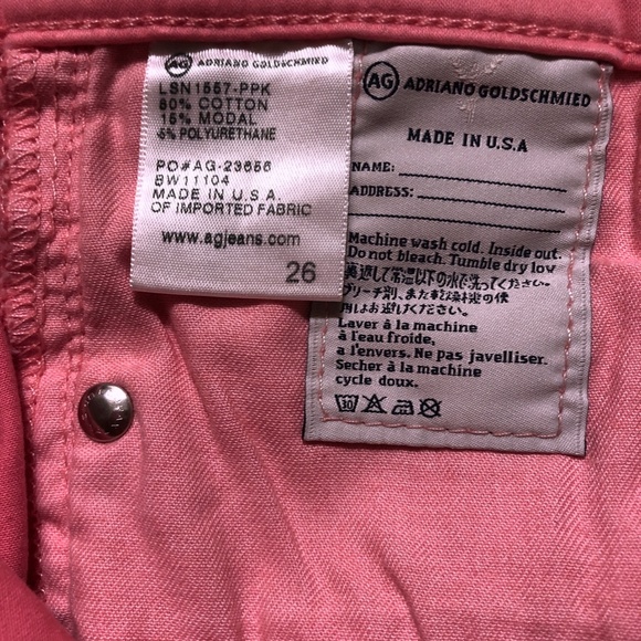 AG Coral Jeans Mid-Rise Cigarette Crop - Picture 10 of 11